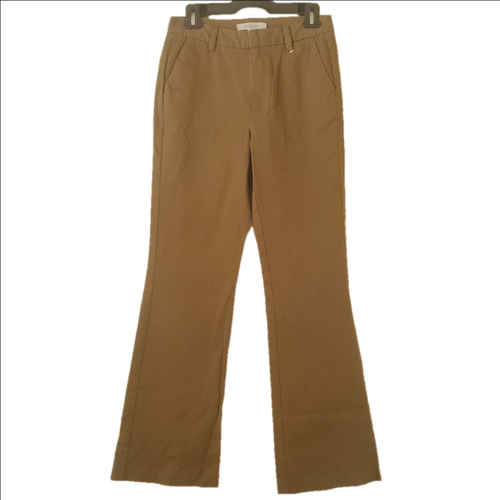 NWOT Outerknown Bootcut Olive Green Trouser Pants Professional Fit Size 4